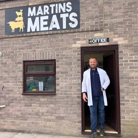 Martin's Meats in Worcestershire, our grass-fed British beef supplier